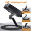 Aluminum Desktop Projector Stand w Ballhead Angle Adjustment Carousel 4
