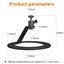 Aluminum Desktop Projector Stand w Ballhead Angle Adjustment Carousel 7
