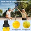 Pickleball Ball Retriever,Silicone Pickleball Picker Upper Pickball Grabber,Easy Carousel 9