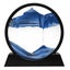 Moving Sand Art,3D Dynamic Sand Art Liquid Motion,Round Glass 3D Deep Sea Sand Carousel 8