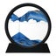 Moving Sand Art,3D Dynamic Sand Art Liquid Motion,Round Glass 3D Deep Sea Sand Carousel 9