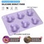 2PCS Silicone Donut Mold Non-Stick Cake Pan Baking Mould Carousel 3