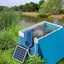 Solar Air Pump Kit, Hydroponic Pump Solar Battery Carousel 2