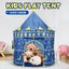 DIY Princess Castle Play Tent Kids Play House Star Moon Carousel 3