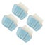 sink drain holder sponge organizer 4Pcs Sink Sponge Holder PP 2 Layer Adjustable Carousel 4