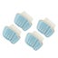 sink drain holder sponge organizer 4Pcs Sink Sponge Holder PP 2 Layer Adjustable Carousel 5