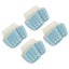 sink drain holder sponge organizer 4Pcs Sink Sponge Holder PP 2 Layer Adjustable Carousel 6