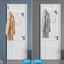 Stainless Steel Door Hanger Towel Hook Rack Carousel 3