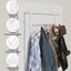 Stainless Steel Door Hanger Towel Hook Rack Carousel 6