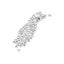 fake diamonds craft rhinestones rhinestones set 100pcs Transparent Rhinestones Carousel 5