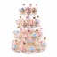 Cupcake Stand 4 Tier Acrylic Cake Dessert Pastry Display Holder LED String Light Carousel 8