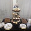 Cupcake Stand 4 Tier Acrylic Cake Dessert Pastry Display Holder LED String Light Carousel 9