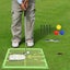 Golf Training Mat Golf Putter Practice for Swing Detection Batting Carousel 6