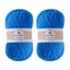 Crochet Yarn,Feels Soft 280 Yards Assorted Colors 4ply Acrylic Yarn Carousel 2