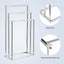 3 Tier Towel Rail Drying Rack Washcloth Hanging Bars Stand Carousel 7