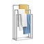 3 Tier Towel Rail Drying Rack Washcloth Hanging Bars Stand Carousel 9