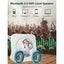 Portable Bluetooth CD Player 4000mAh Music Player HiFi Speaker Remote Control Carousel 14