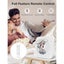 Portable Bluetooth CD Player 4000mAh Music Player HiFi Speaker Remote Control Carousel 15