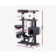 I.Pet Cat Tree 144Cm Tower Scratching Post Scratcher Wood Condo Toys House Bed F Carousel 2