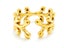 Open Design Gold-Plated Titanium Band Carousel 2