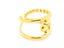 Open Design Gold-Plated Titanium Band Carousel 3