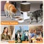 Pawz 5L Automatic Pet Feeder Double Bowl Dog Cat Auto Smart Food Dispenser Timer Carousel 2