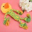 dog toy pet plush toy Pet Dog Cartoon Animal Toy Plush Cotton Rope Teeth Carousel 1