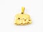 Titanium Elephant Pendant with Gold Plating Carousel 1
