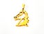 Gold-Plated Titanium Horse Pendant Carousel 1