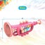 Trumpet Toy Educational Kids Musical Instruments for Music Practice Pink Carousel 2