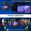 Portable CD Player with HDMI and AV Output Ports, Multifunctional DVD Player Carousel 5