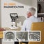 4.3" Coin Microscope,LCD Digital Microscope 1000x,Coin Magnifier Carousel 4