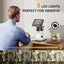 4.3" Coin Microscope,LCD Digital Microscope 1000x,Coin Magnifier Carousel 6