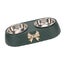 double pet feeding bowls pet feeding bowls Double Pet Bowls Prevent Slip Carousel 6