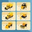 Transportation Airplane Toy Set 6-Piece Set For Kids Boys Girls Carousel 5