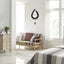 Wall Clock for Living Room Decor Large Pendulum Modern Carousel 6