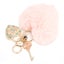 handbag decorations Heart Shaped Fluffy Plush Ball Keychain Pendant Handbag Carousel 5
