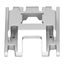 aluminum alloy center skid plate RC Car Gearbox Base for Traxxas 1/18 RC Car Carousel 5