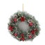 christmas wreath Christmas Garland Vivid Lifelike Pine Needles Christmas Carousel 2