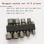 New 14Pcs 1/4 Inch Hex Shank Power Nut Driver Drill Bit Set Socket Wrench Carousel 9