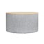 Artiss Storage Blanket Box 60Cm Linen Round Grey Blanket Boxes Carousel 3