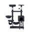 I.Pet Cat Tree 144Cm Tower Scratching Post Scratcher Wood Condo Toys House Bed F Carousel 3