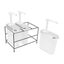 hand press syrup dispenser condiment dispenser Condiment Pump Dispenser Hand Carousel 4