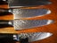 6 Piece Hammer Forged japanese vg10 knife set Carousel 3