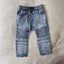 COTTON ON DENIM FADED STRETCH JEANS, size 12-18 mths Carousel 1