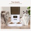 Pawz 5L Automatic Pet Feeder Double Bowl Dog Cat Auto Smart Food Dispenser Timer Carousel 6