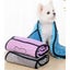 3PCS Quick-Dry Pet Towel Absorbent Bath Towel for Dogs Cats -Blue Carousel 7