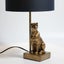 Cheetah Sitting Table Lamp - Copper Carousel 2