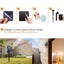 LUMIRO 2-Pack 22M 200 LED Solar String Lights - White Light Carousel 3