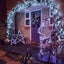 LUMIRO 2-Pack 22M 200 LED Solar String Lights - White Light Carousel 5